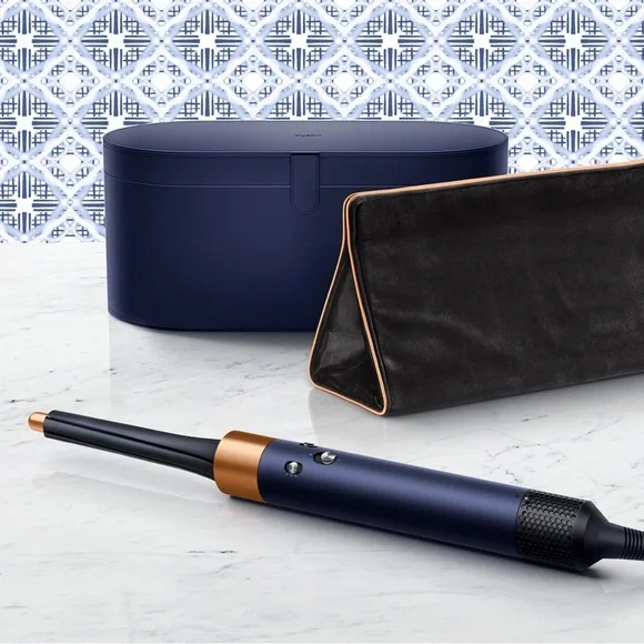 Dyson Airwrap Navy And Gold Dyson Accessories Brand New Dyson
